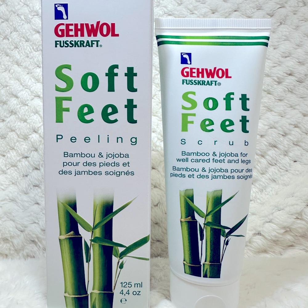 Brand new- Gehwol Fusskraft Soft Feet Scrub Bamboo and Jojoba, 125 ml